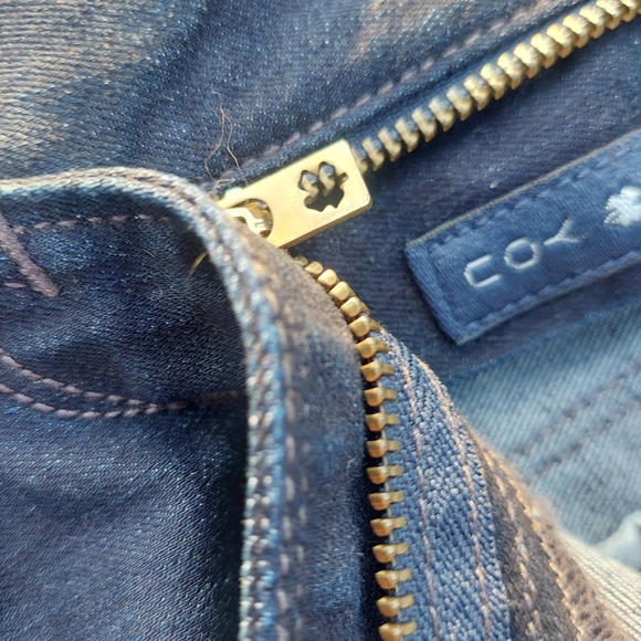 Lucky Brand Dark Blue Straight Leg Jeans Denim Women Sz 12/31. ( Bag D) - Picture 5 of 7